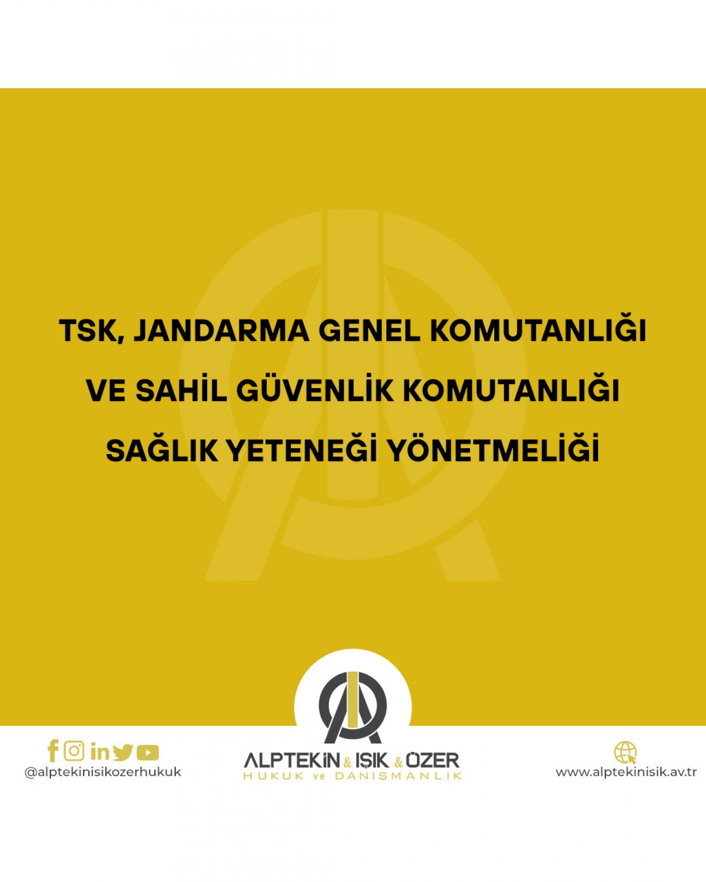 TSK, Jandarma Genel Komutanlığı ve Sahil Güvenlik Komutanlığı Sağlık Yeteneği Yönetmeliği Nedir? Amaç, Kapsam ve Ekler