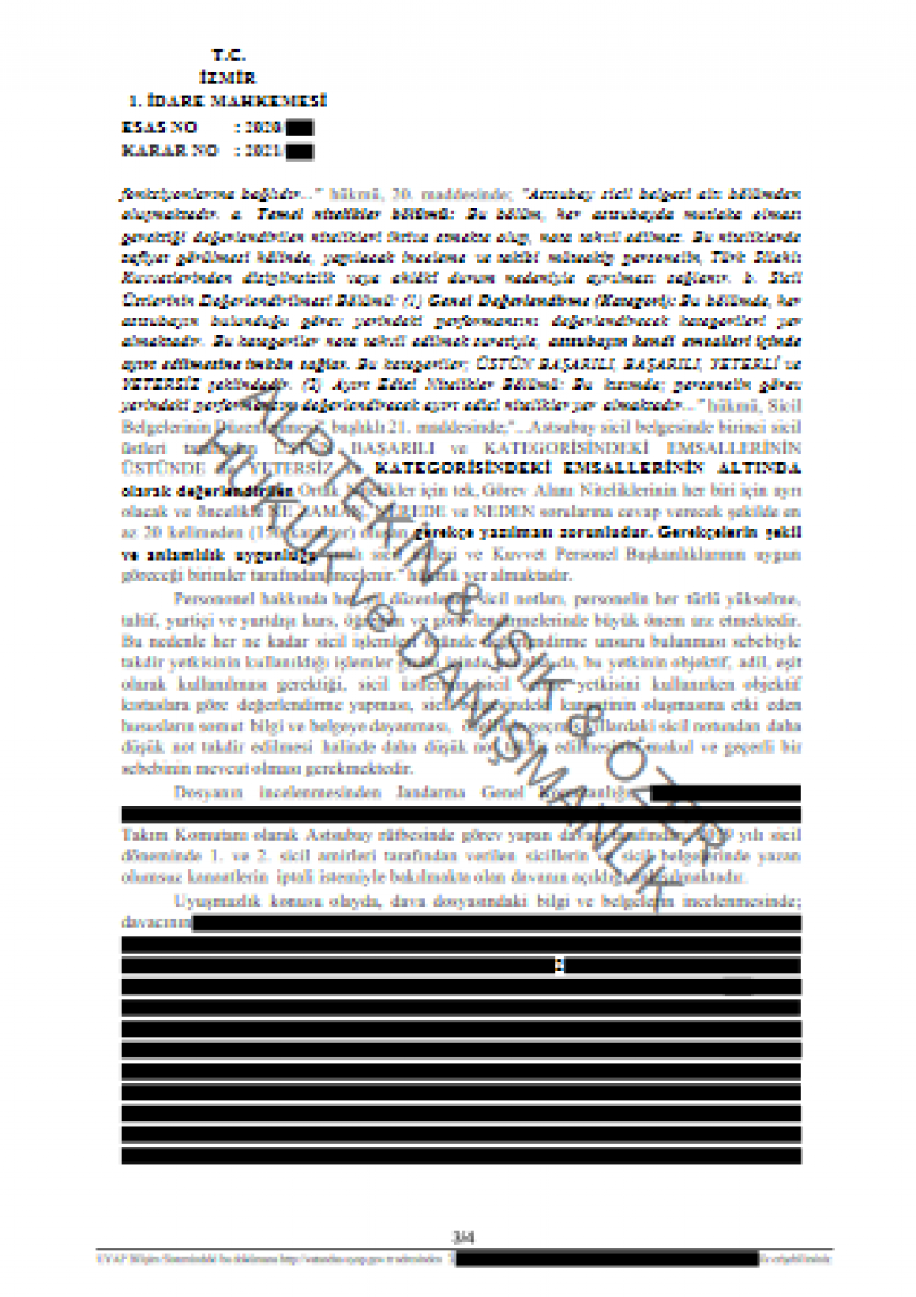Sicil İptal Davası-309-